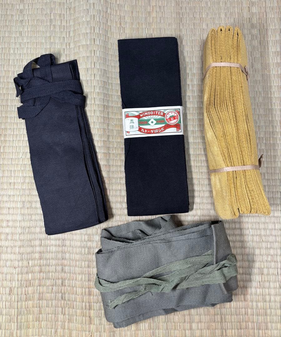 戦前 ゲートル 足帯 未使用品 7点 大東亜戦争 当時物