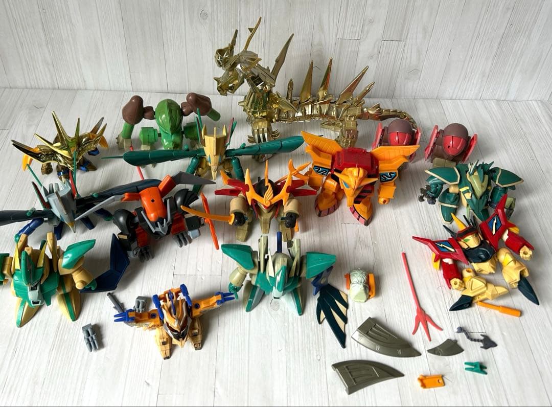 魔神英雄伝ワタル　プラモデル　フィギュア　まとめてセット