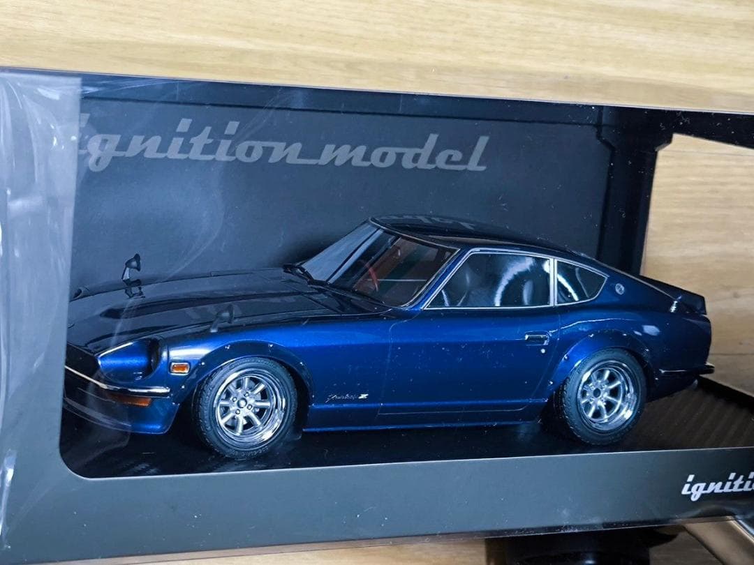 IG0179 1/18 日産 フェアレディZ S30 Blue 湾岸ミッドナイト 1⁄18