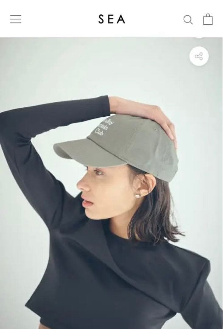 SEA Seavalley Mountain Club キャップ　美品