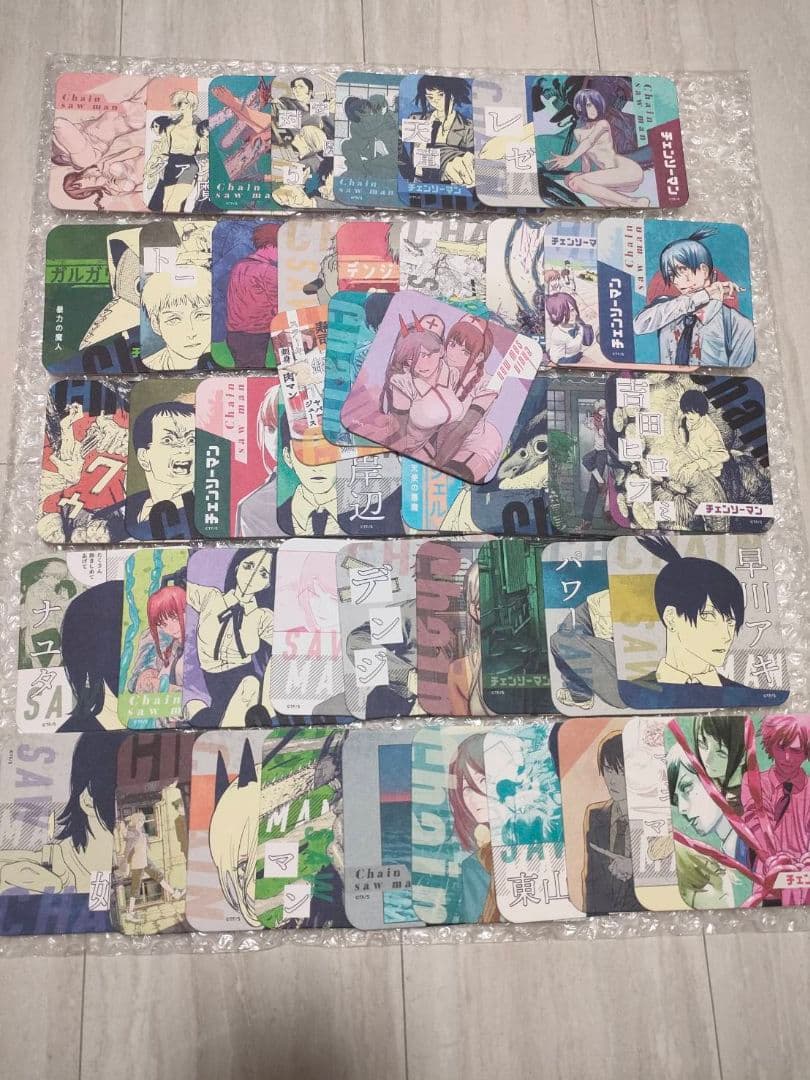 チェンソーマン アートコースター BOX 全45種 特典付き コンプリート