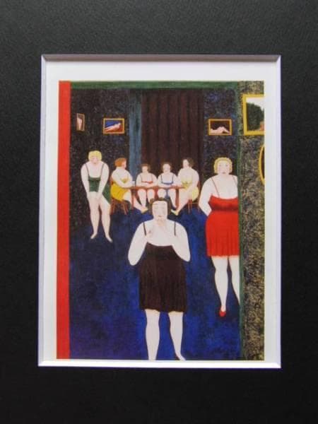 Camille Bombois、「AU BORDEL」、海外版超希少レゾネ Pêcheur au bord de l'eau - Camille Bombois - Rehs Galleries