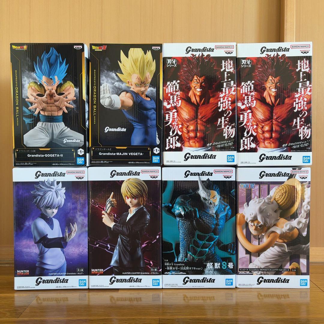 プライズフィギュアGrandista8点セットまとめ売り