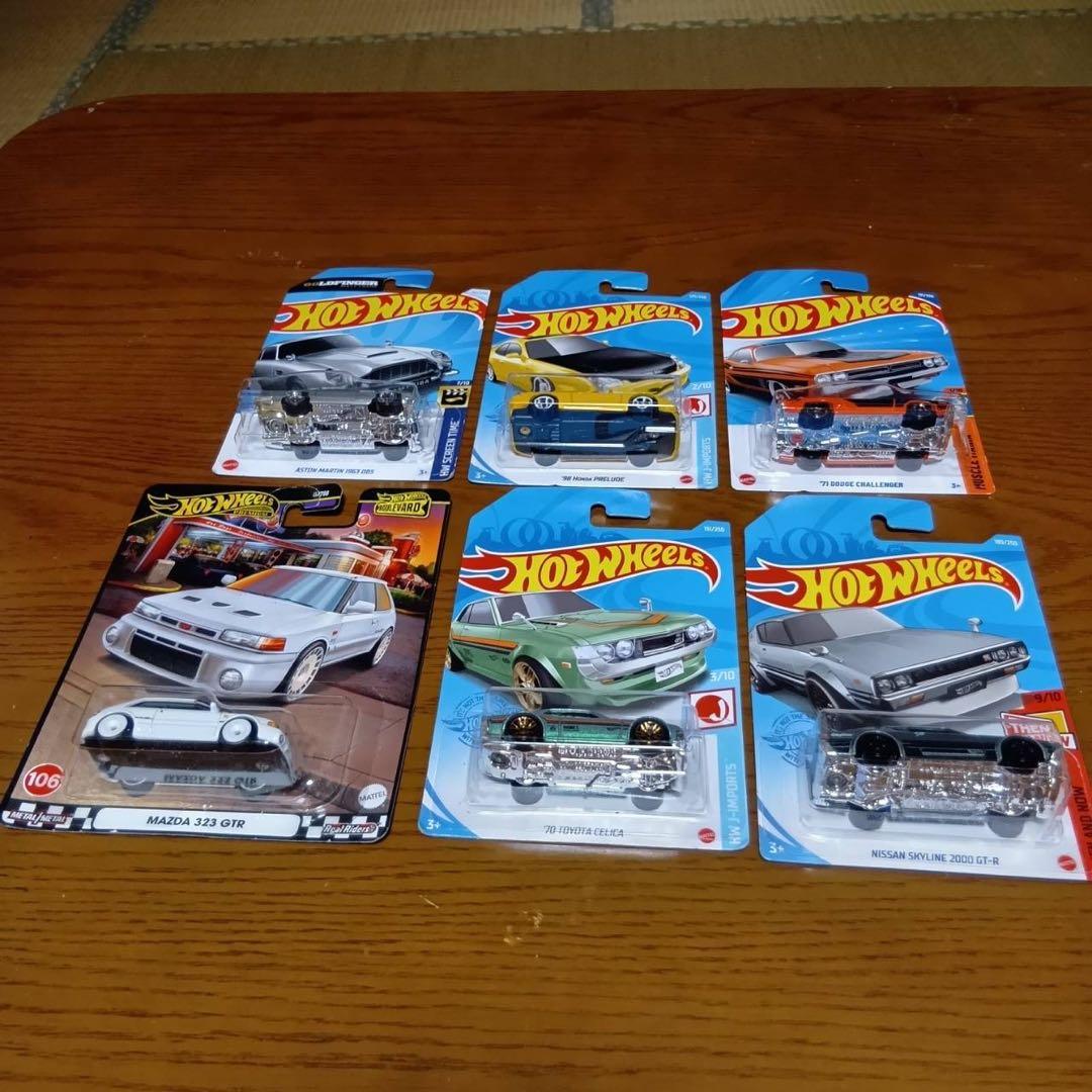 【6台セット】HOTWHEELS ホットウィール　レトロ　1/64