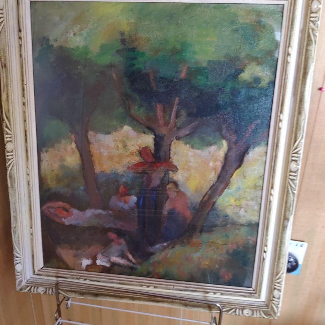 印象派風絵画 油彩