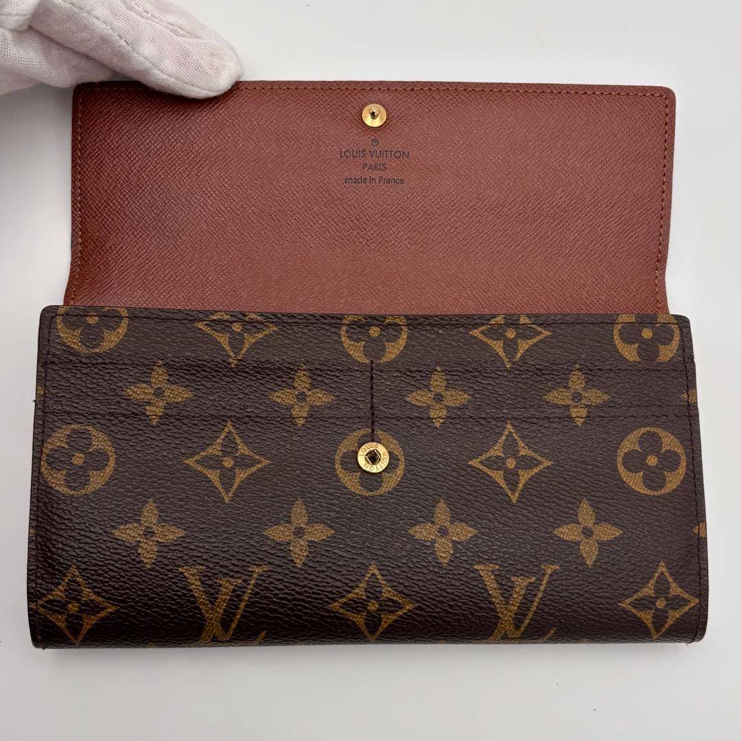 ルイヴィトン ポルトフォイユ サラ モノグラム カード10 長財布 正規品