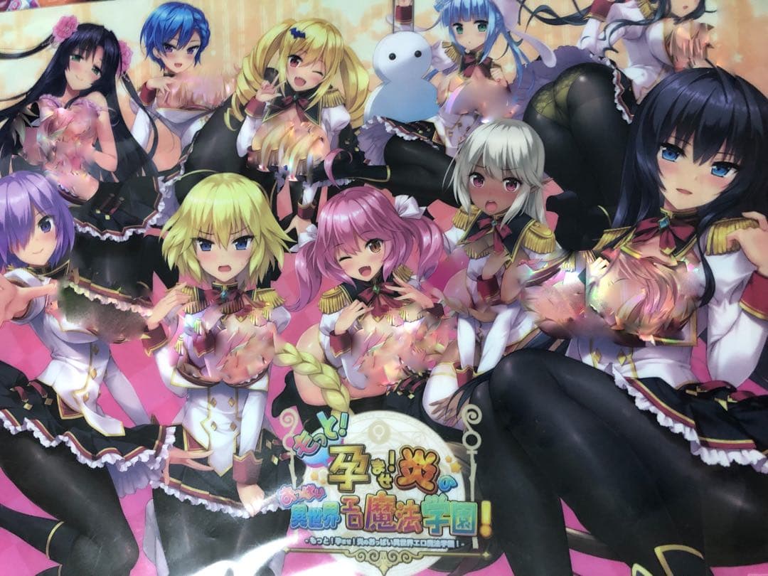 メイド学園&魔法学園 非売品クリアファイル&ドラマCDセット みるくふぁ