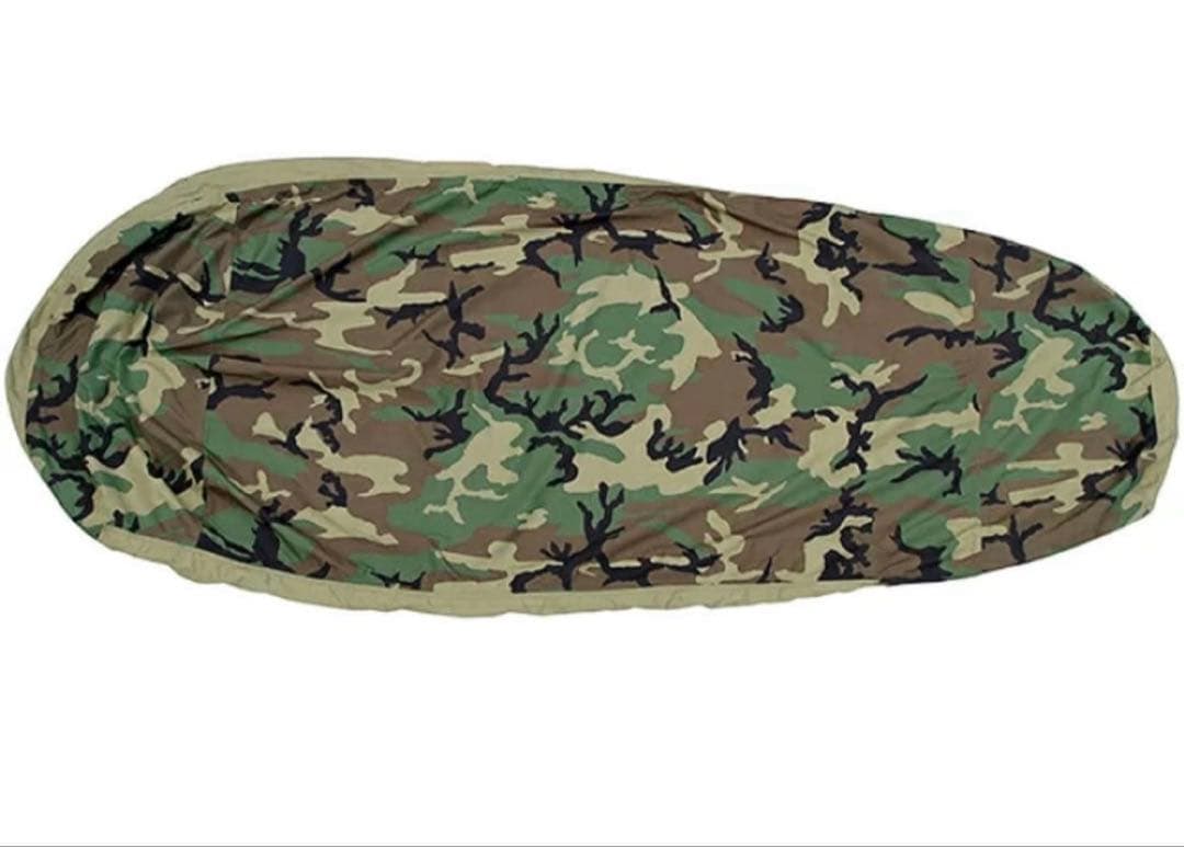 米軍実物 BDUウッドランド迷彩 GORE-TEX シュラフカバー 廃盤