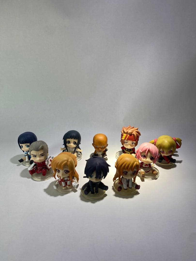 ぺたん娘　みにっ　ソードアートオンライン　10体セット　フィギュア