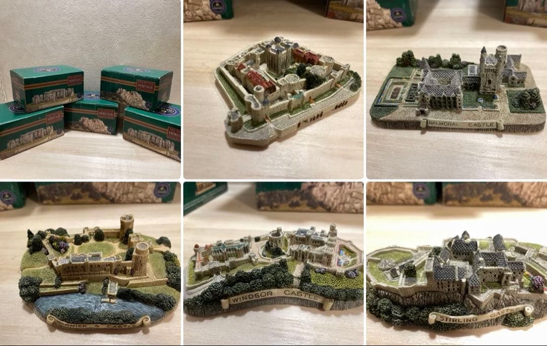 British Heritage Collection 城塞模型 5種セット