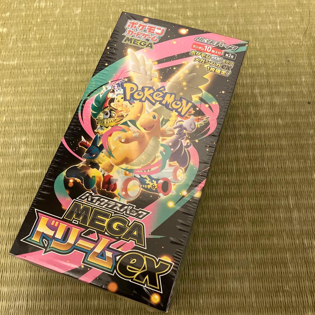 ポケモンカード】シュリンク付きMEGAドリームex - メルカリ