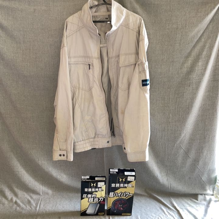 空調風神服 セット　バッテリー RD9190J　ハイパワーファン RD9110H