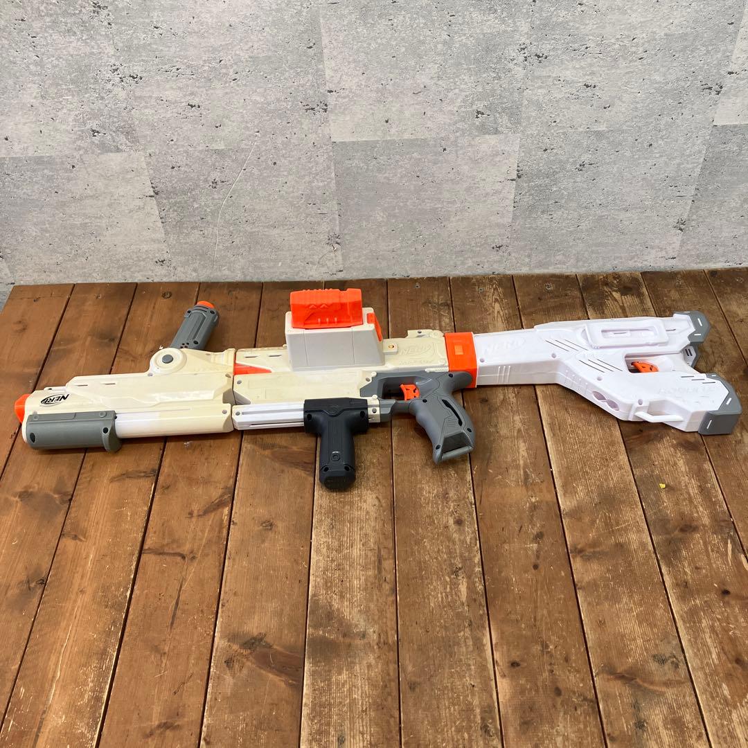 NERF ナーフ メディエーターセット 玩具 銃 鉄砲 デカイ オレンジ 白