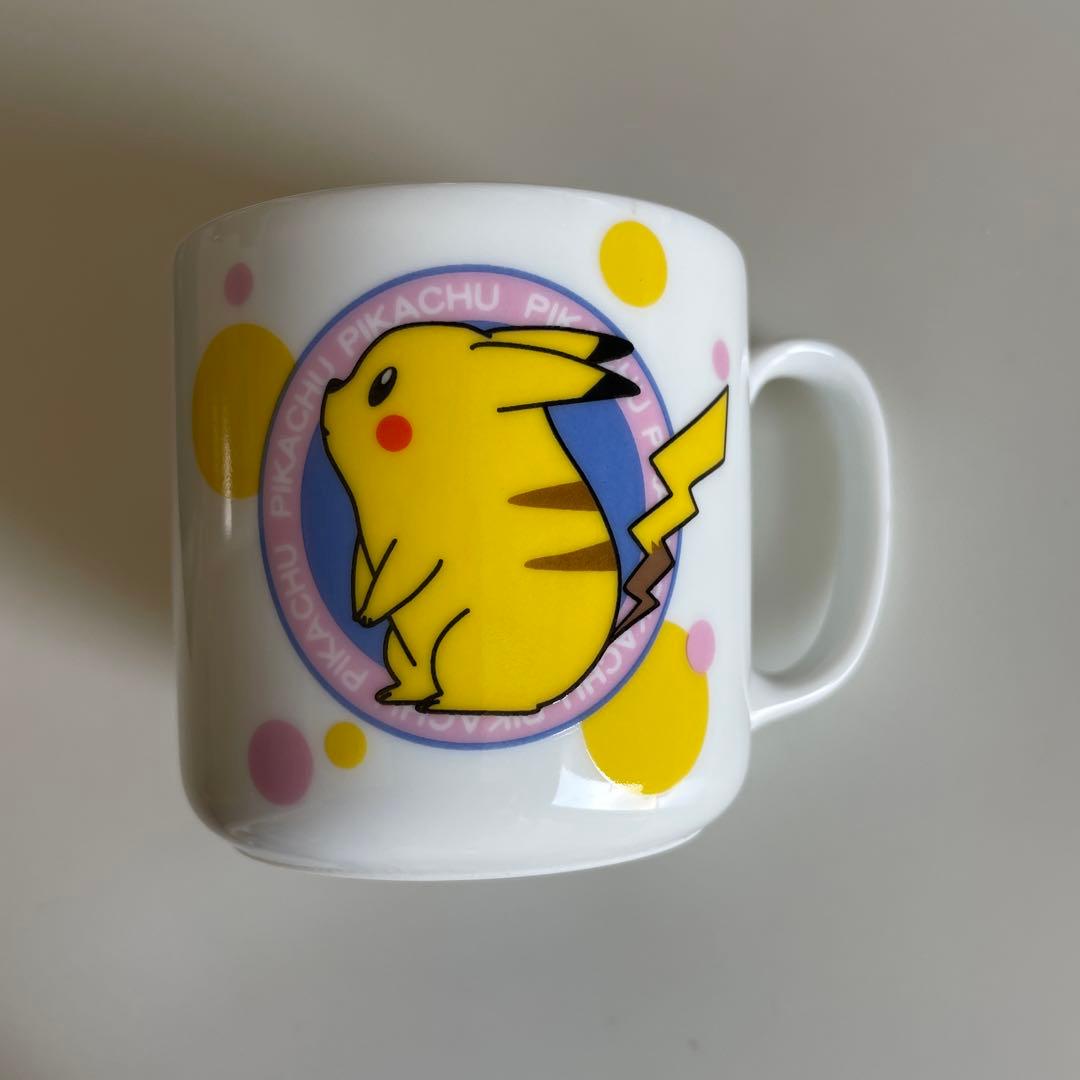 希少】ポケモン 初期 食器 お皿 コップ ピカチュウ レトロ レア - メルカリ