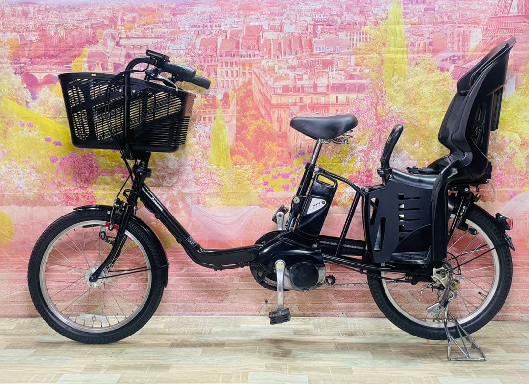 ZK3367 [大容量13.2Ah]電動自転車 パナソニック 子供乗せ20インチ