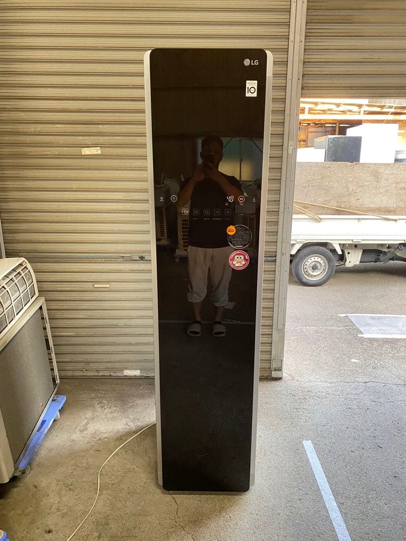 ■ LG 電気乾燥機　S3RER 衣類乾燥機　2018年製 LG styler スタイラー衣類乾燥機 S3WF ホワイト スチームウォッシュ