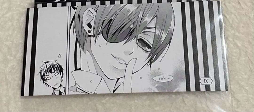 黒執事 15周年 名場面 しおり シエル セバスチャン black butler