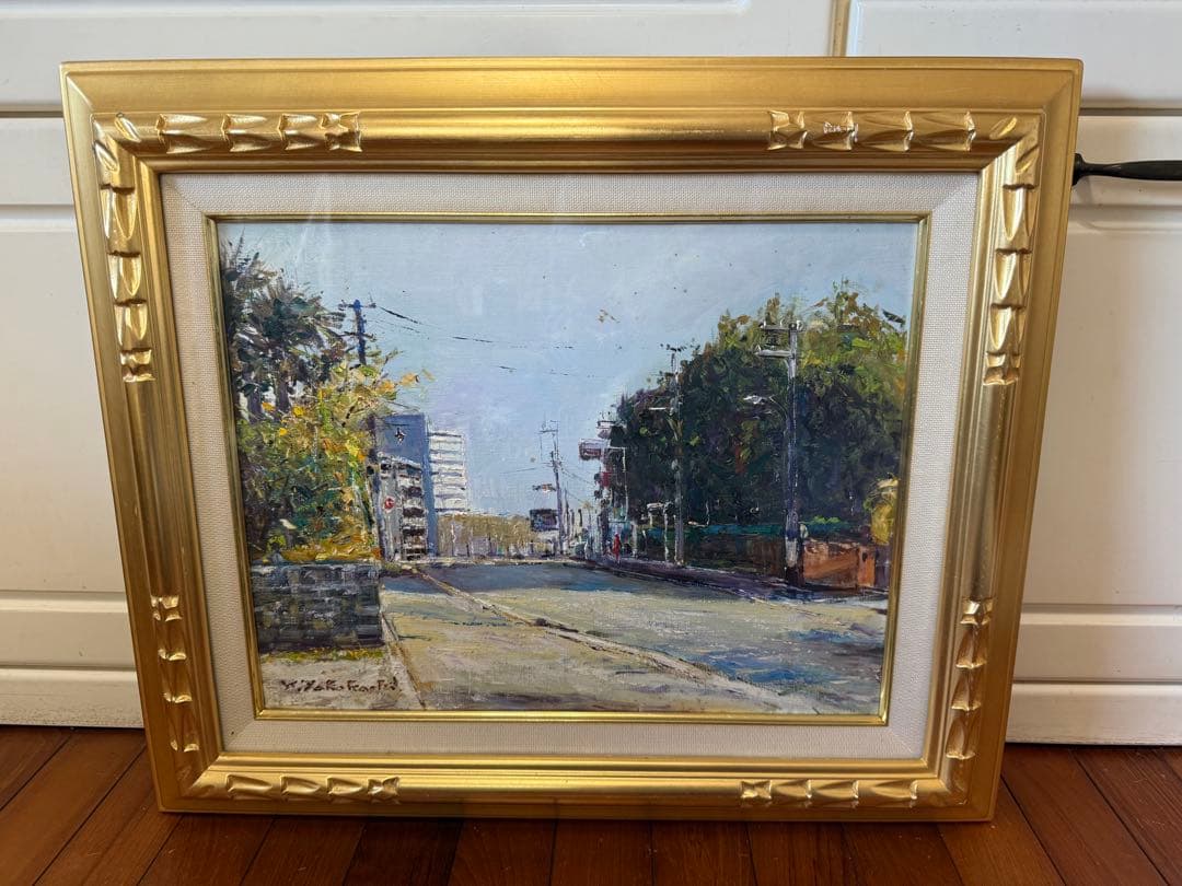 102.「タイトル不明」髙橋一善 油絵