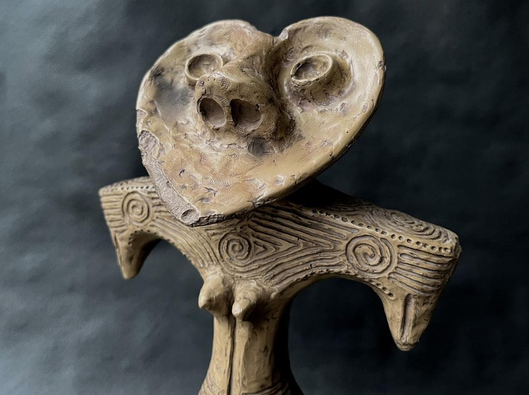 ハート形土偶原寸大複製品