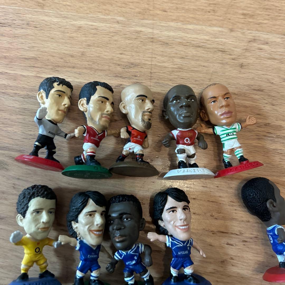 サッカー選手フィギュア 15体セット コカ・コーラ - メルカリ