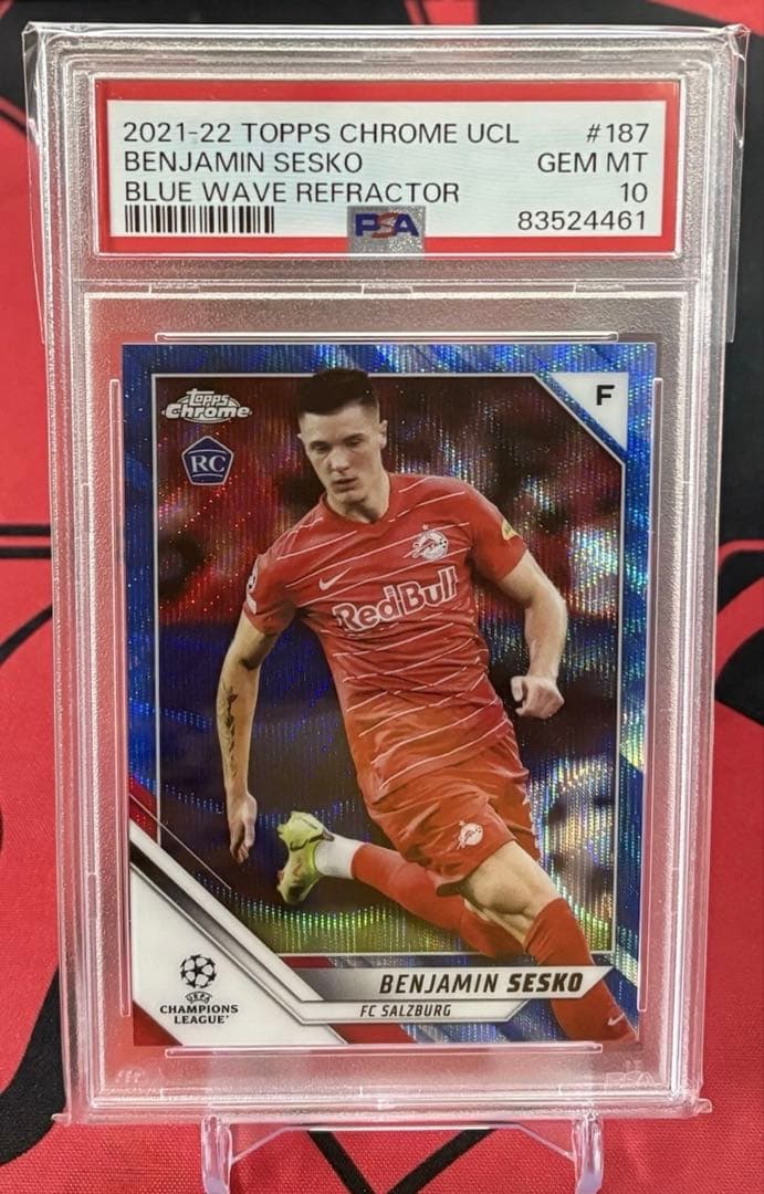 Topps Chrome UCL Benjamin Sesko /75 RC - メルカリ