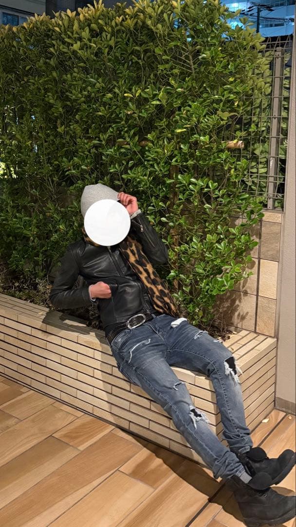 レザージャケット 00s archive vkei お兄系 swag opium