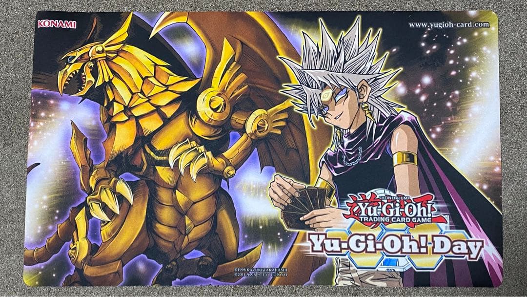 希少・未開封】遊戯王 公式 マリク&ラーの翼神竜 プレイマット アジア