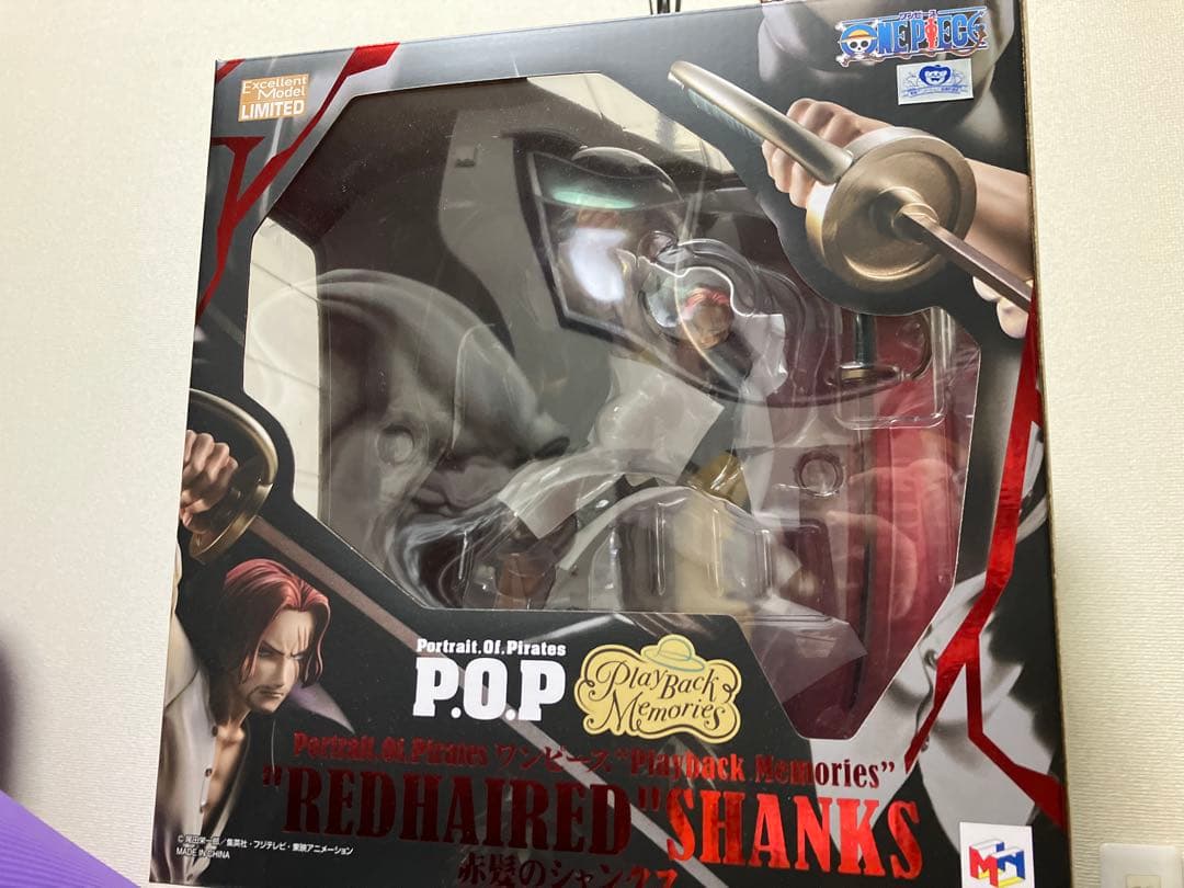 P.O.Pフィギュア 赤髪のシャンクス