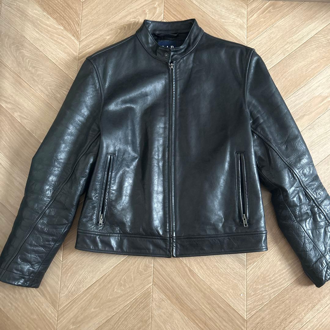 OLD GAP 90's レザー　シングル　ジャケット