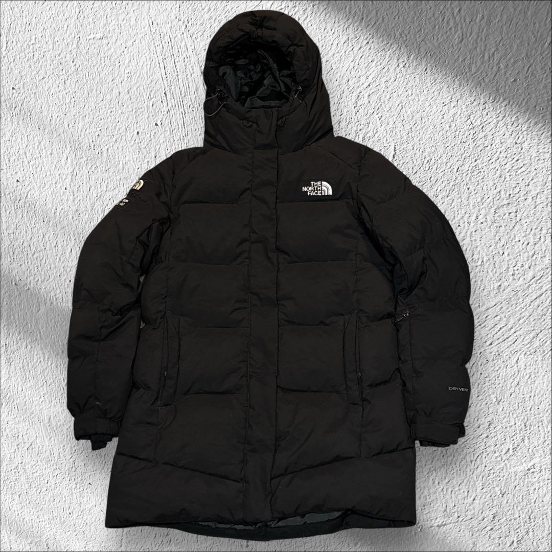 ノースフェイス ダウンジャケット 黒 L ※155、