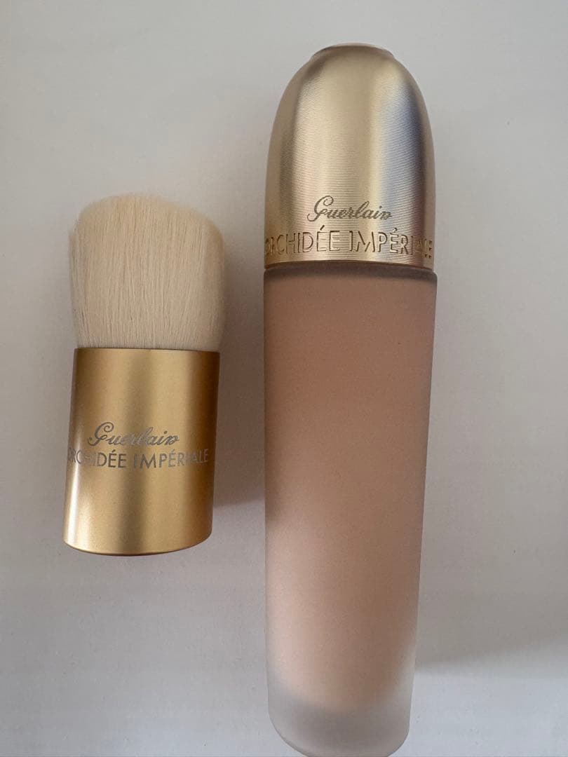 Guerlain オーキデ アンペリアル ファンデーション 00CR ブラシ付き