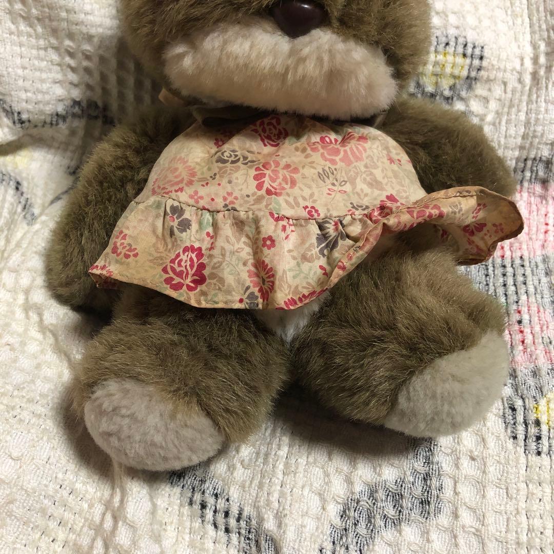 昭和レトロ ヴィンテージ LIBERTY リバティ うさぎ ぬいぐるみ 2コ