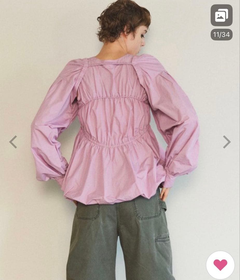 MAISON SPECIAL マルチウェイタフタブラウス