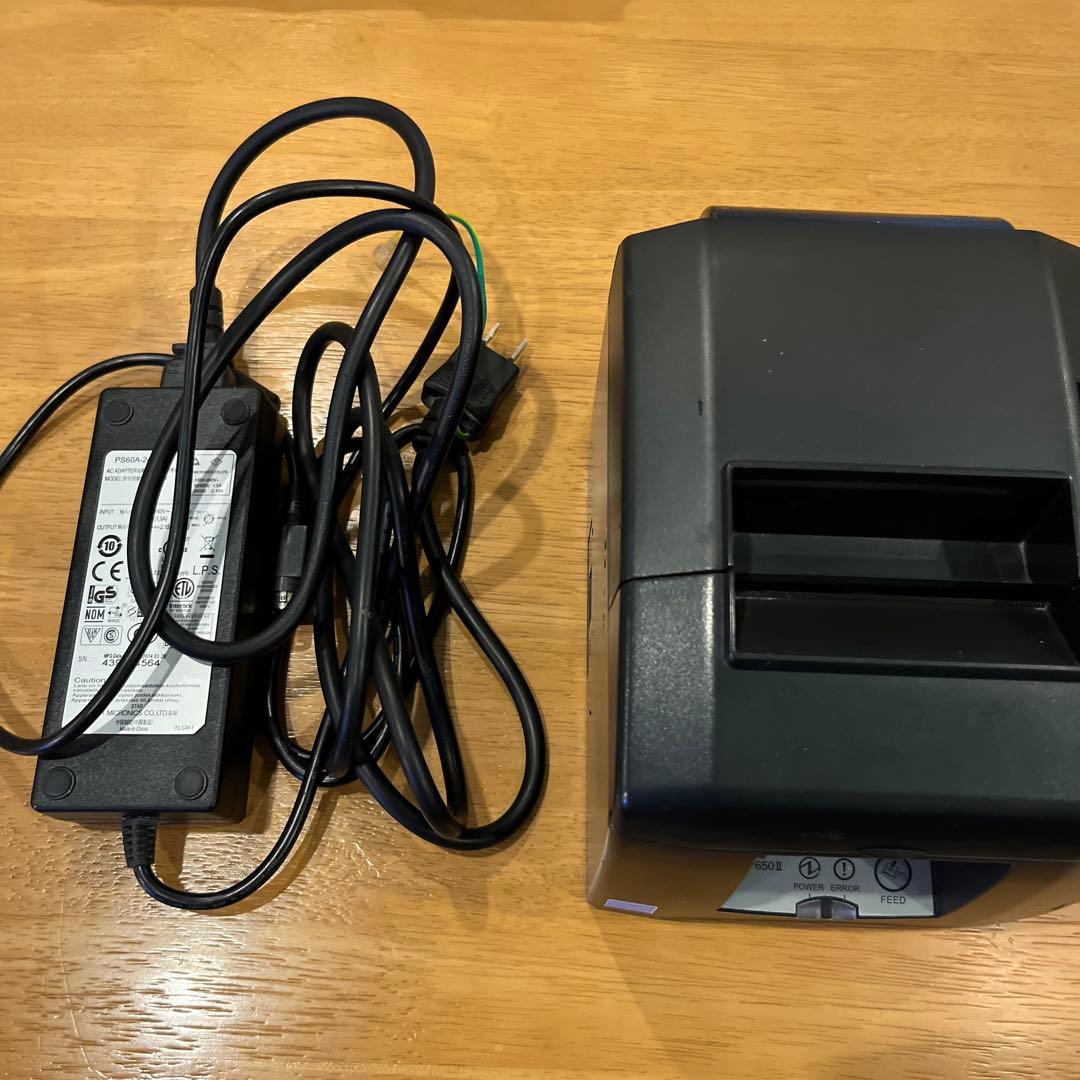 レシートプリンター　スター精密　TSP650Ⅱ BLUETOOTHモデル