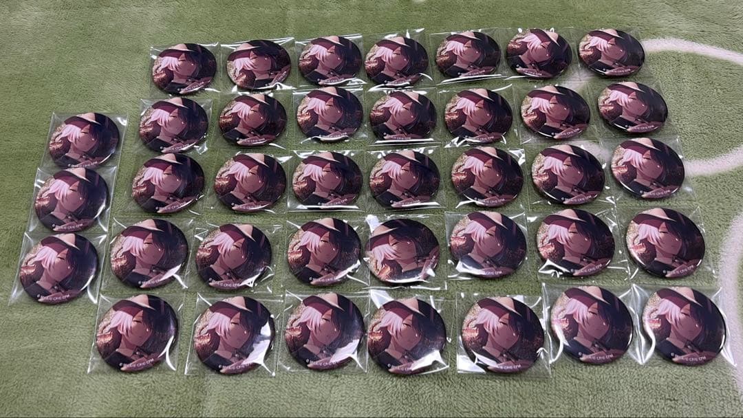 プロセカ 神代類 グリッター缶バッジ