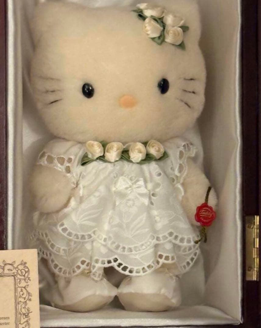 激レア☆ハローキティ☆ハーマン社コラボぬいぐるみ☆500体限定☆1999年 新品