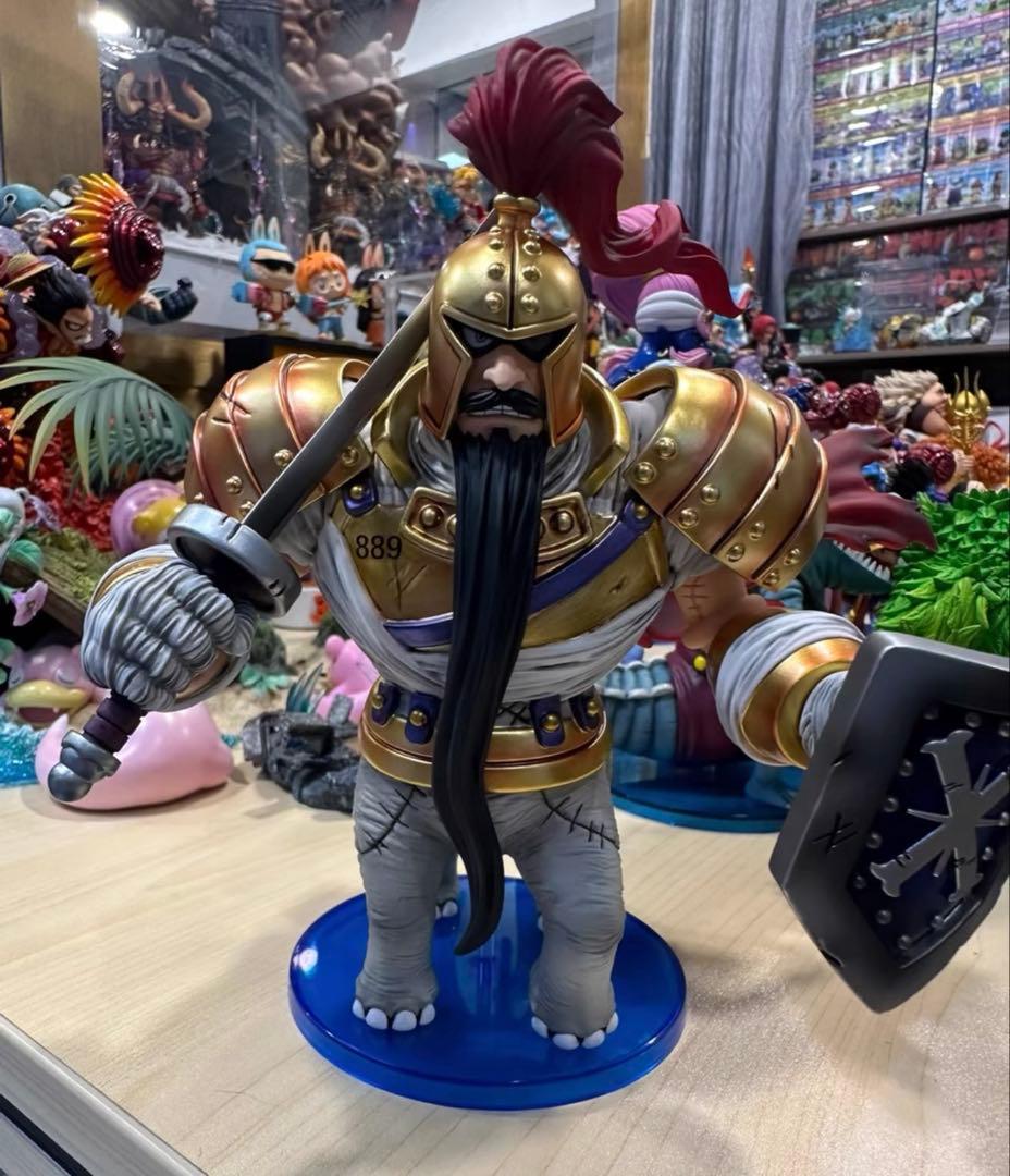 ワンピース　ワーコレ　スリラーバーク海賊団　将軍ゾンビ　ガンズイ