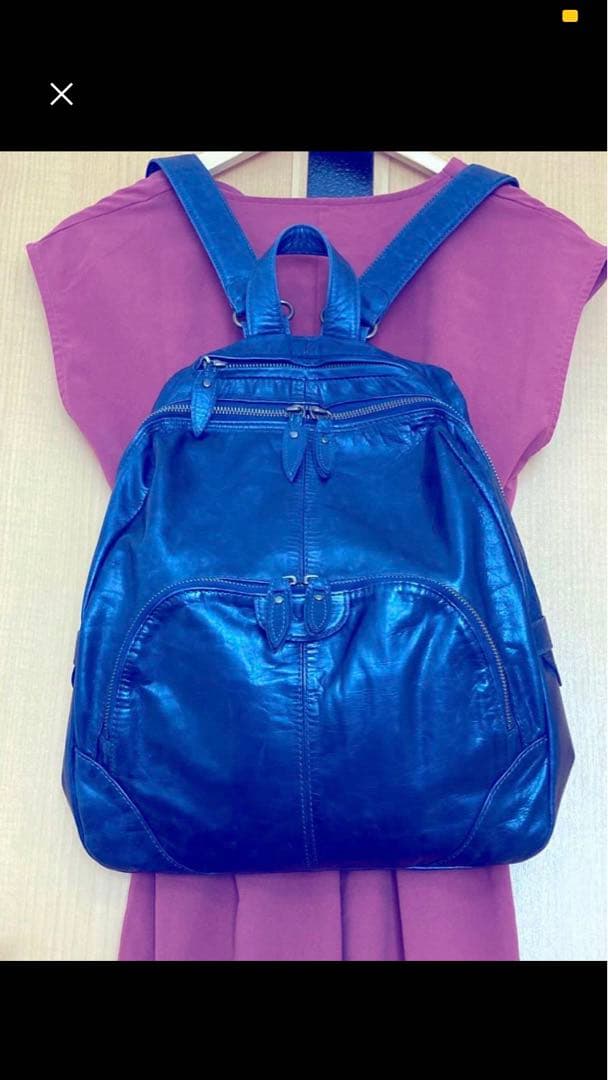 うさぎ　dacota 本革リュック