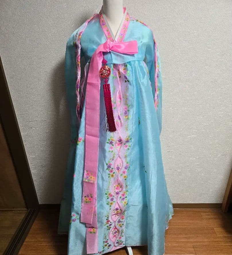 韓国伝統衣装 靴バッグセット 韓服 チマチョゴリ Sサイズ チマチョゴリセットhnミソ(身長110～113cm 6号サイズ) セット 夢市場