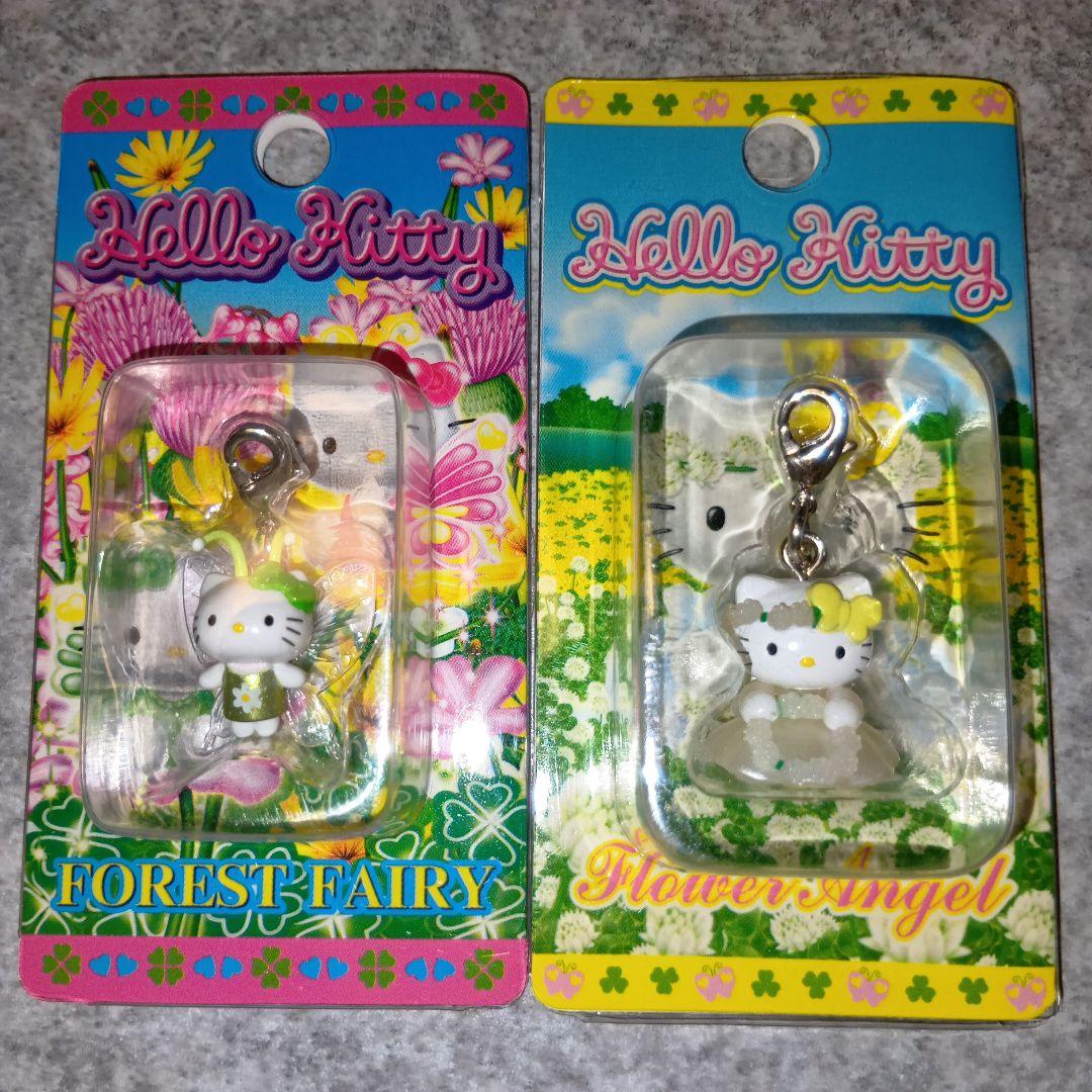 お*き様 レアな商品！ハローキティ フォレストフェアリー＆フラワーエンジェル根付