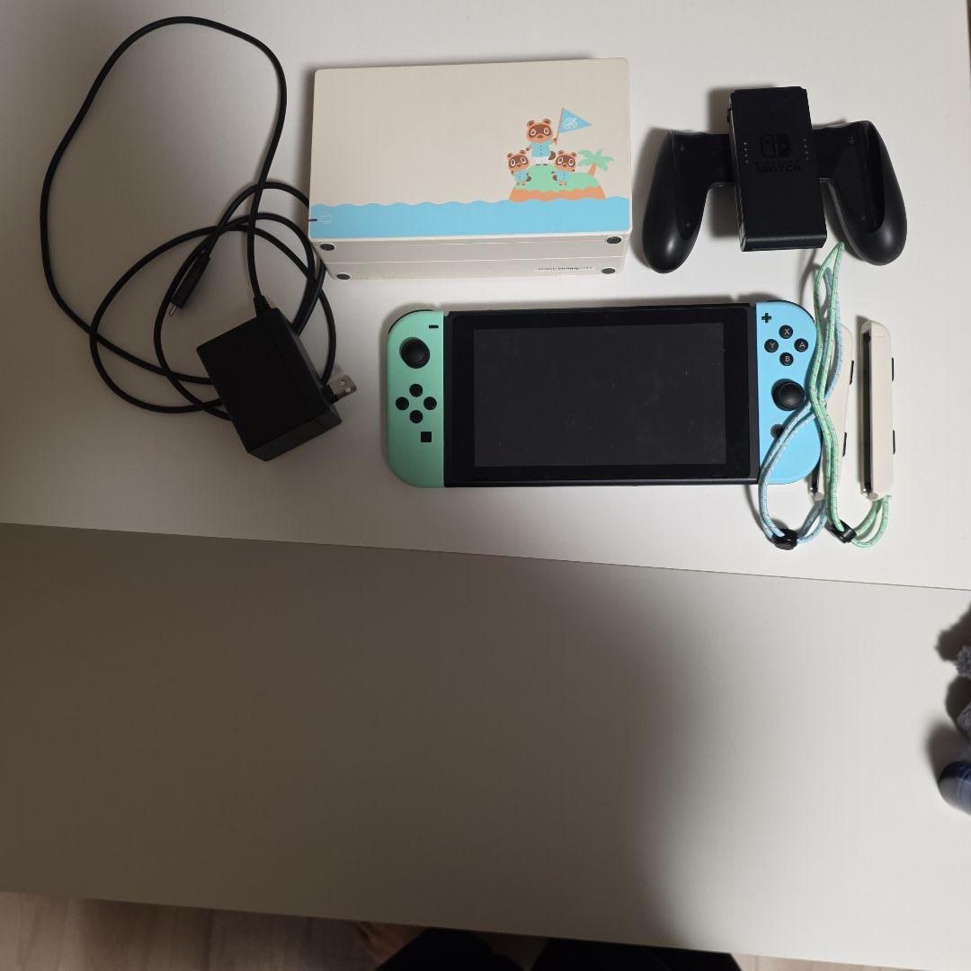 Nintendo Switch 青/緑 動物デザイン 本体 Amazon.co.jp: Nintendo Switch Lite あつまれ どうぶつの森セット
