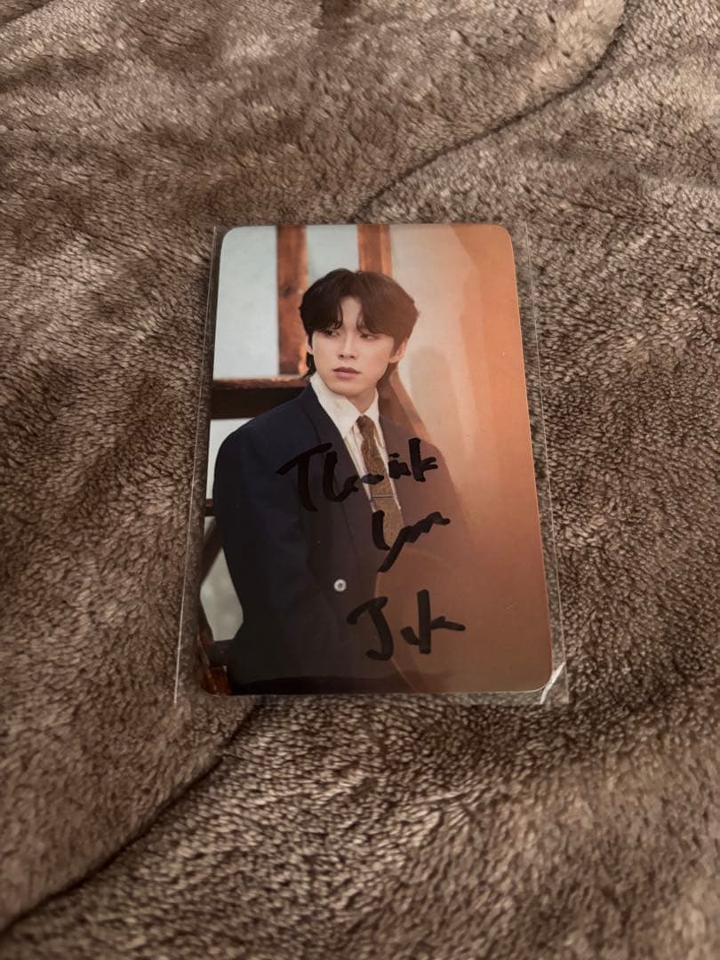 河野純喜 ソロコン 特典サイン入り トレカ