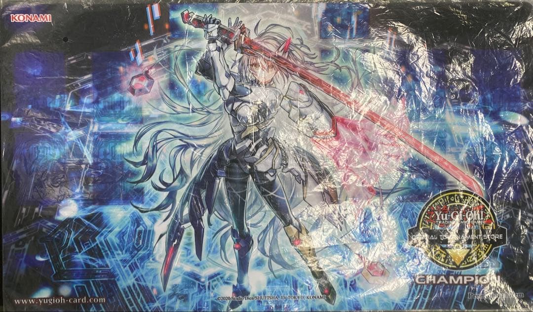 新品未開封 閃刀姫 ゼロ プレイマット OTS champion 遊戯王