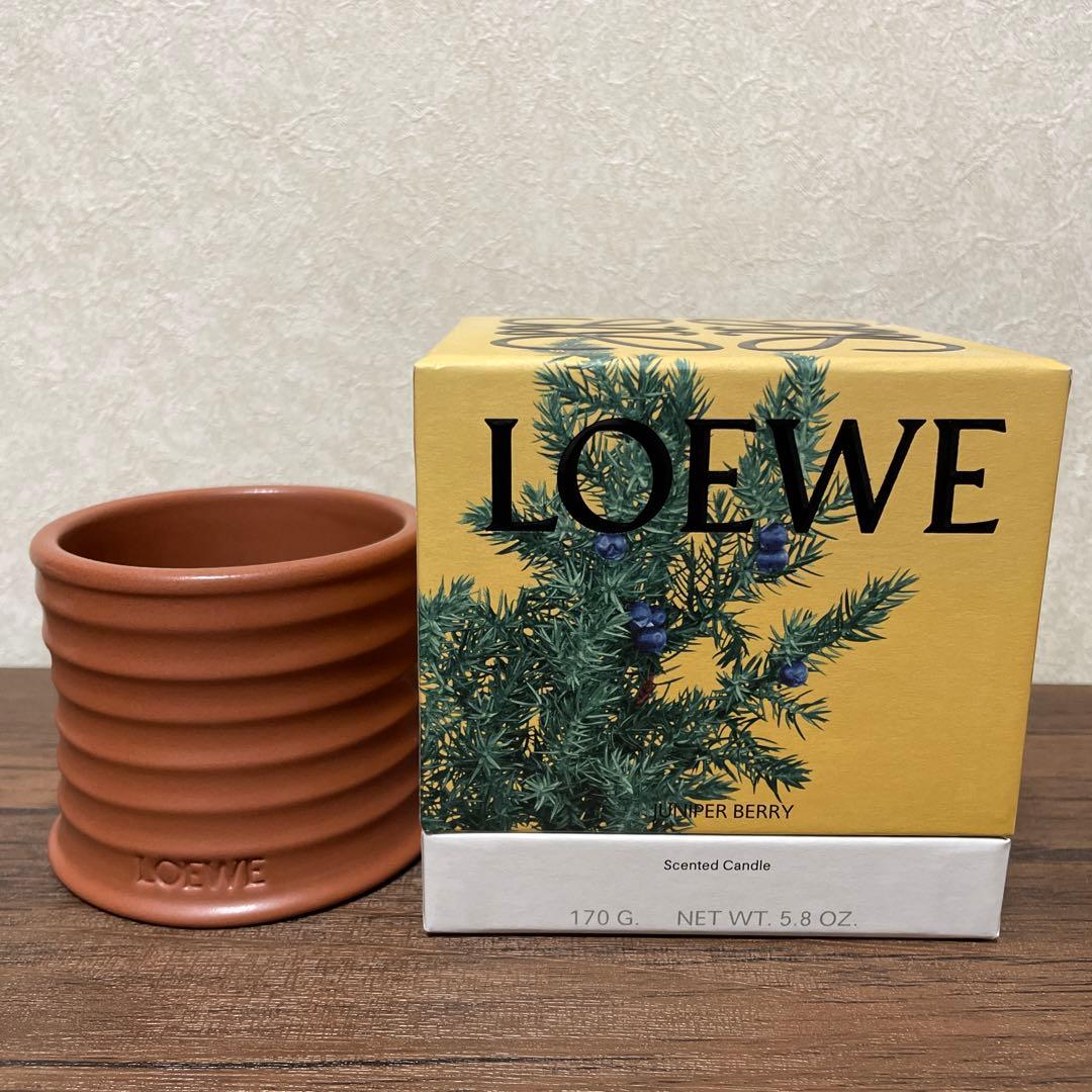 良品】LOEWE ロエベ キャンドル 空瓶 170g - メルカリ