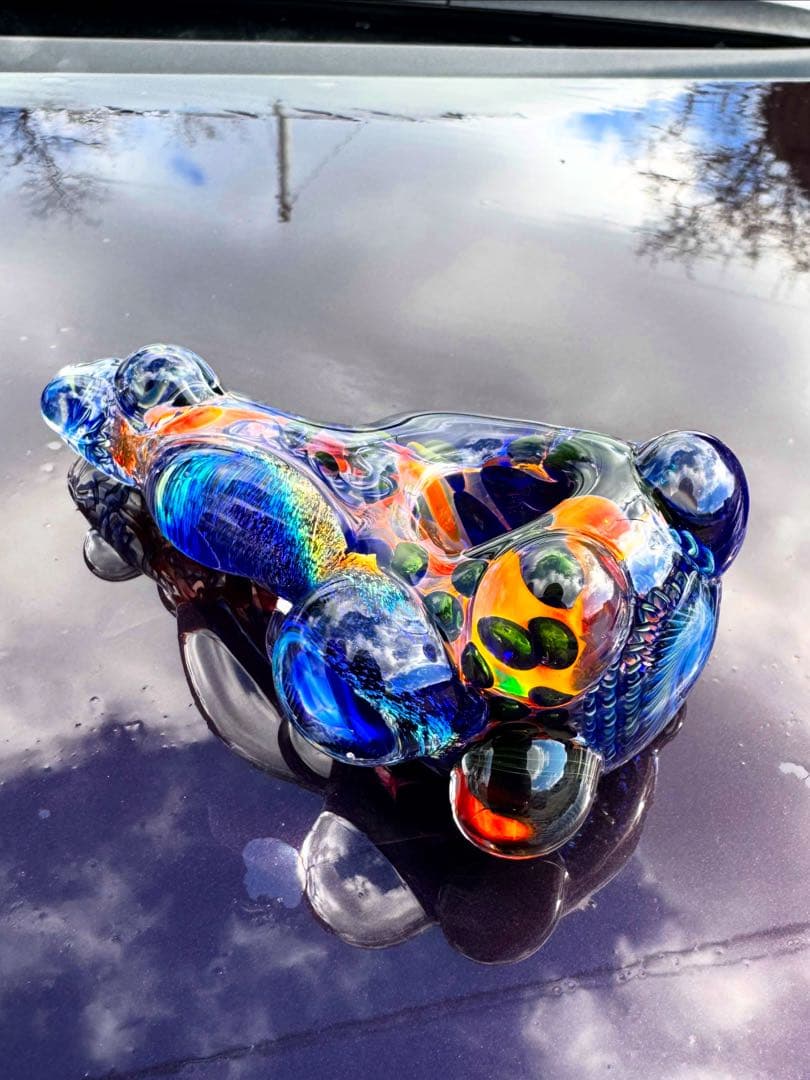 キラキラブルーポケットサイスパイプ