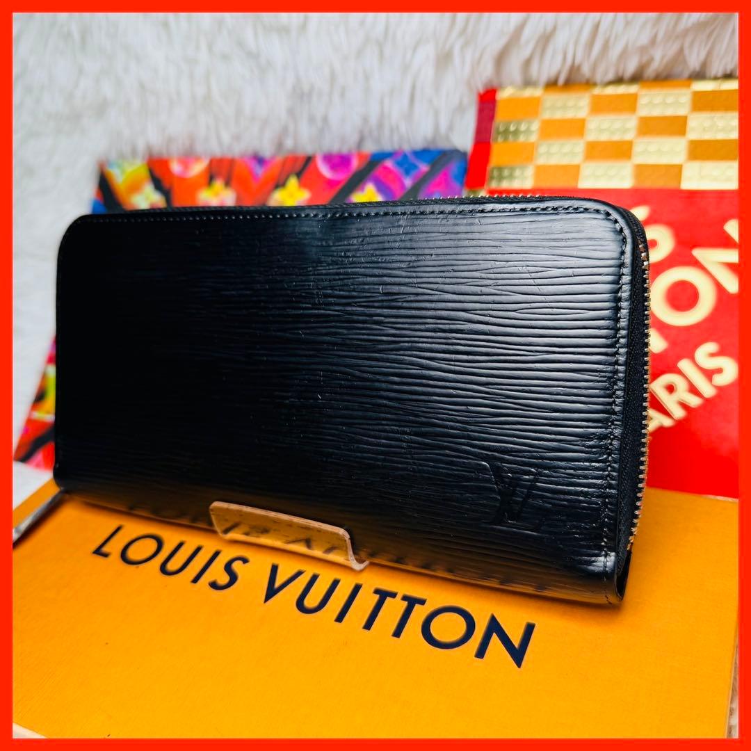 【セール中】 ルイヴィトン エピ ラウンドファスナー ジッピー 長財布 ノワール