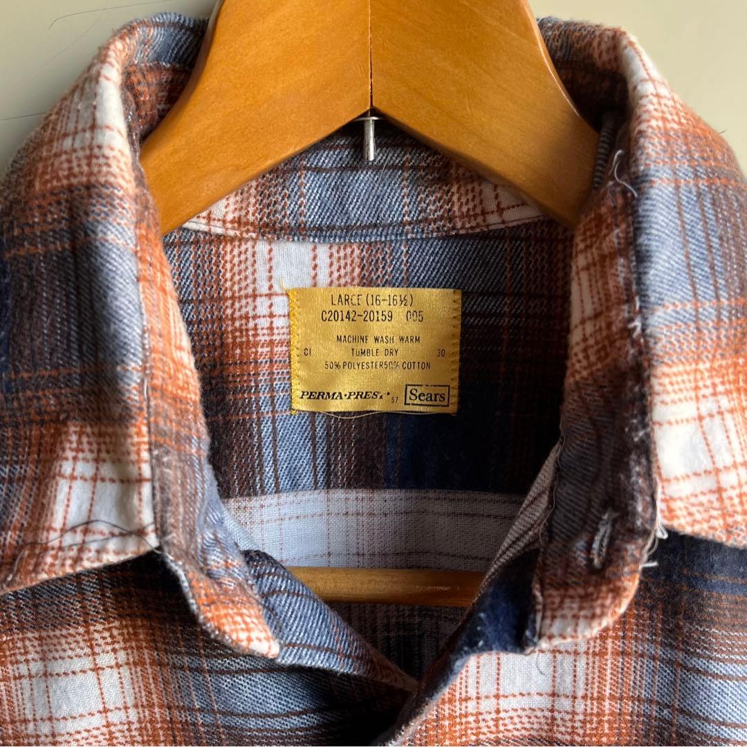 カートコバーン 着同 sears オンブレチェック ネルシャツ 色違