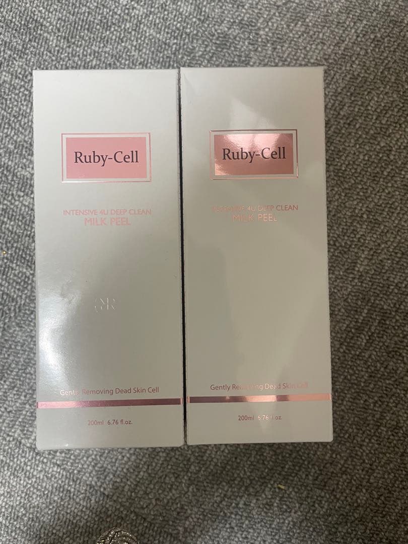 ルビーセル ディープクリーンMP ミルクピール　新品2本セット