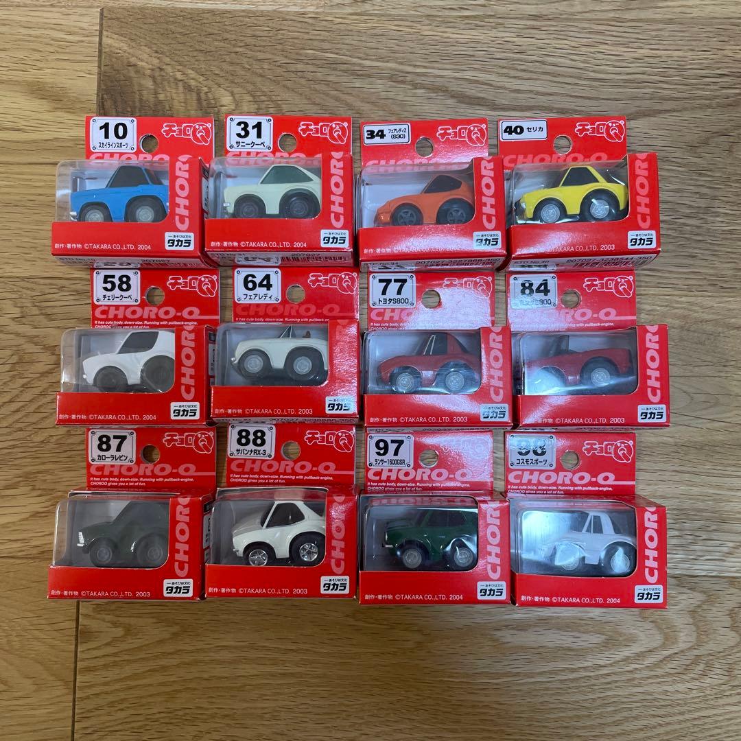 全て新品】チョロQ 旧車12台セット - メルカリ