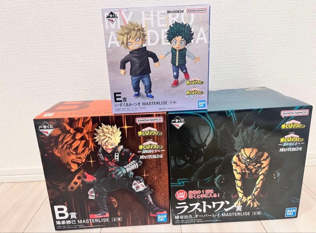 【最安値】僕のヒーローアカデミア　更に向こうへ　一番くじ　B賞　E賞　ラストワン